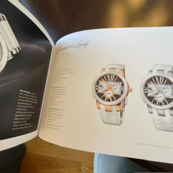 Tudor & Ulysse Nardin Designer Luxury  Watch Catalogs - Picture 8 of 8